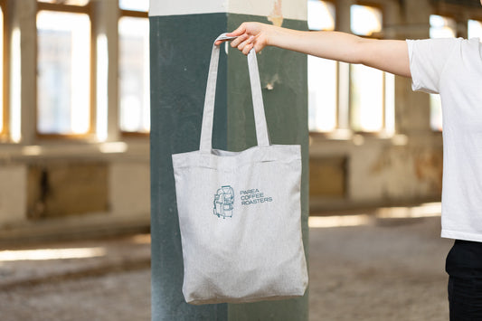 PAREA-Tragetasche „Make coffee not war“